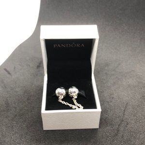 A Safety Chain Fits Pandora Bracelet